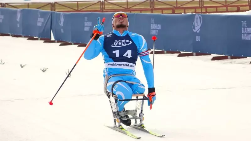 Пара биатлоннан әлем кубогында Ербол Хамитов қола алды