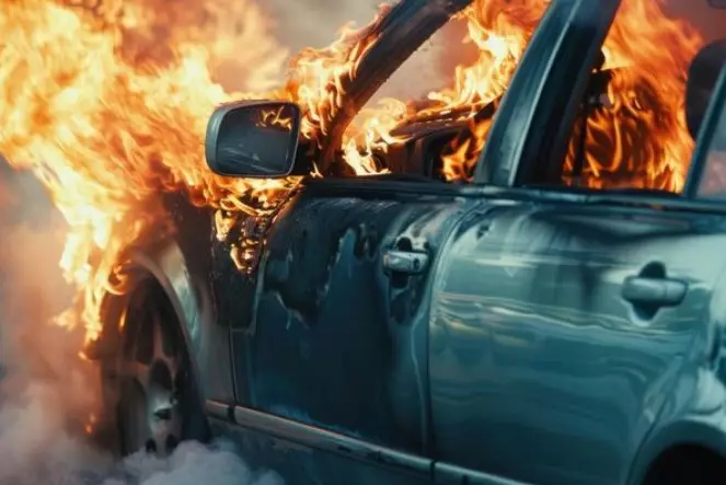 В Семее задержан пенсионер за поджог двух полицейских машин