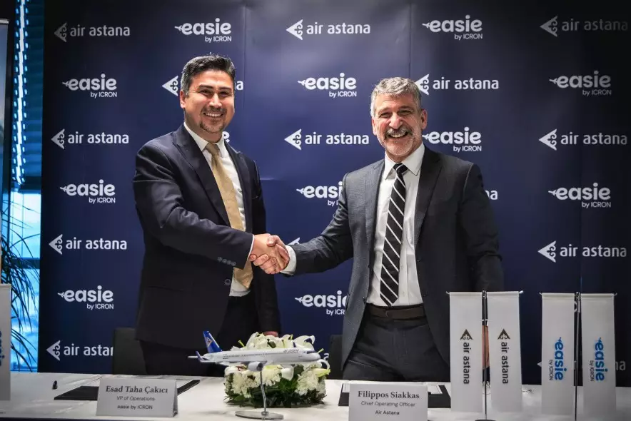Air Astana начала сотрудничество с ICRON для модернизации наземных служб