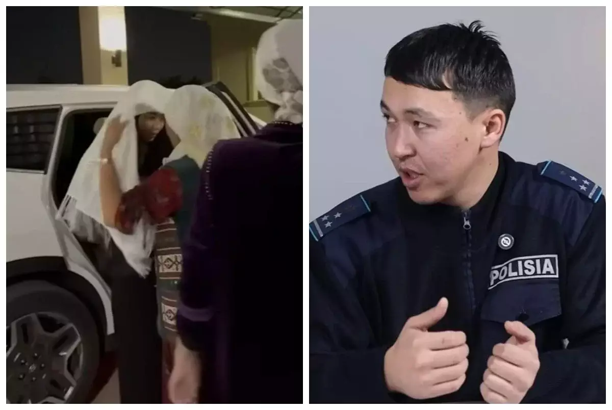 «Қыз өз еркімен барған»: Жұмыстан қуылған полицей Нұрай ісі бойынша шындықты айтты (ВИДЕО)