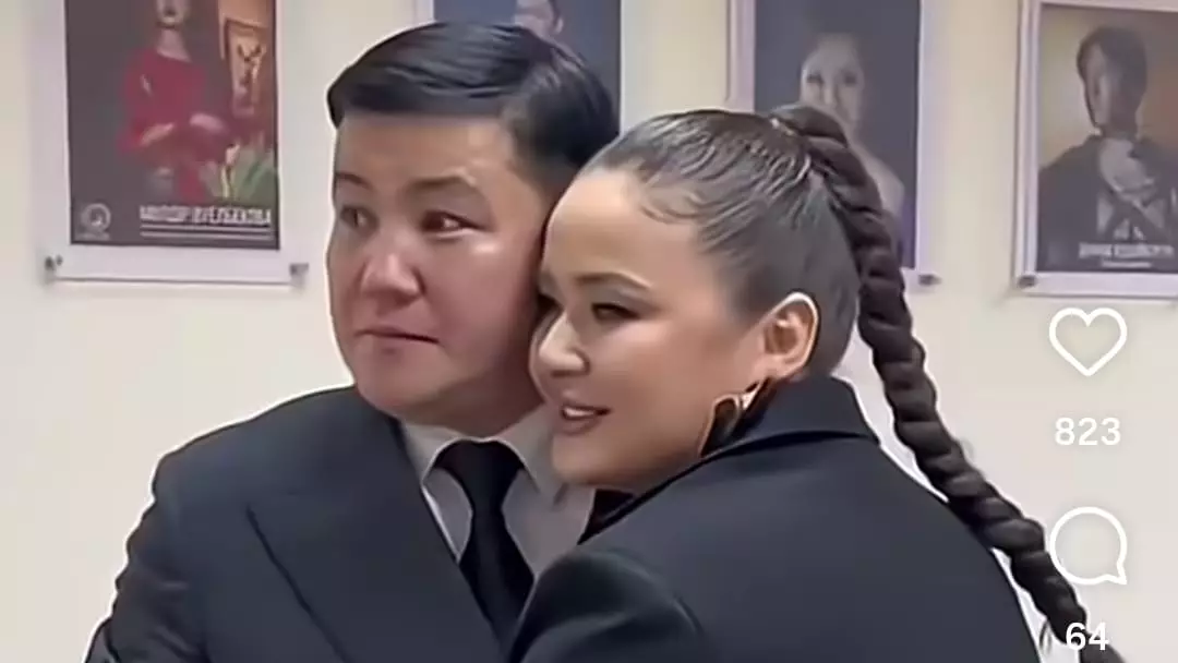 "Өкінесің, Мөлдір!": Желіде Тұрсынбек пен Мөлдірдің түсініксіз видео тарап кетті