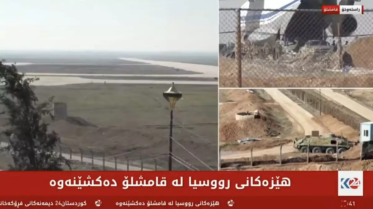 Россия начала вывод войск из аэропорта Камышлы в Сирии