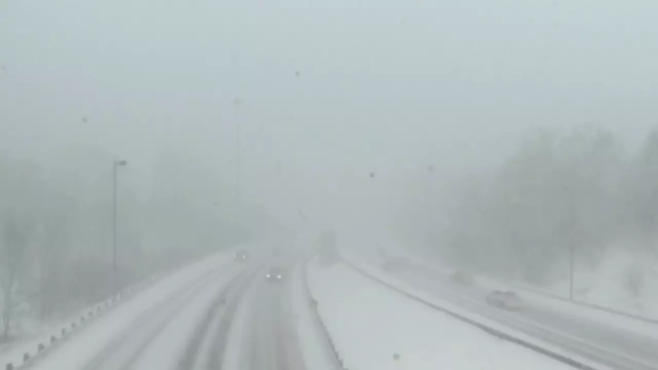 На Канаду обрушился снежный шторм