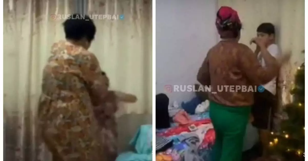  Құндыз бен Назгүлдің асыраушысы балаларға күш көрсеткен видеосы жарияланды 