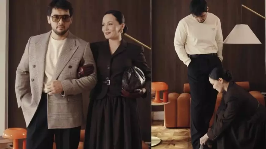 «Осы сәтті көп күттік»: Кәмшат Жолдыбаева күйеуімен көзге түсті