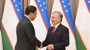 Головкин боксты дамыту мәселесін талқылау үшін Ташкентте Шавкат Мирзиёевпен кездесті