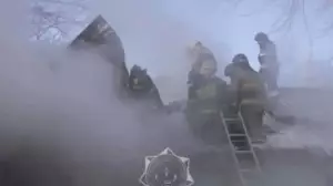 Астанада жер үй өртеніп, жарылыс болды (ВИДЕО)