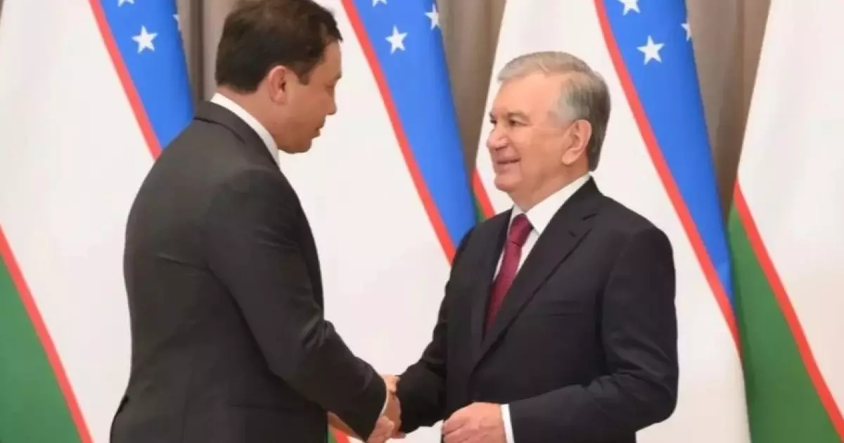  Геннадий Головкин Өзбекстан президентімен кездесті 