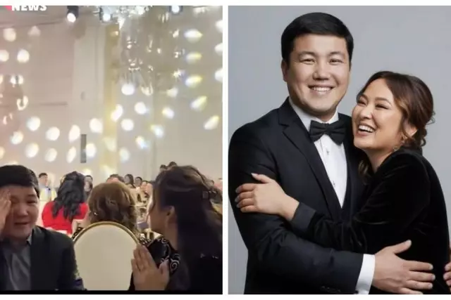 Тұрсынбек Қабатовтың жұбайымен тойда жүрген видеосы желіні жарды (ВИДЕО)