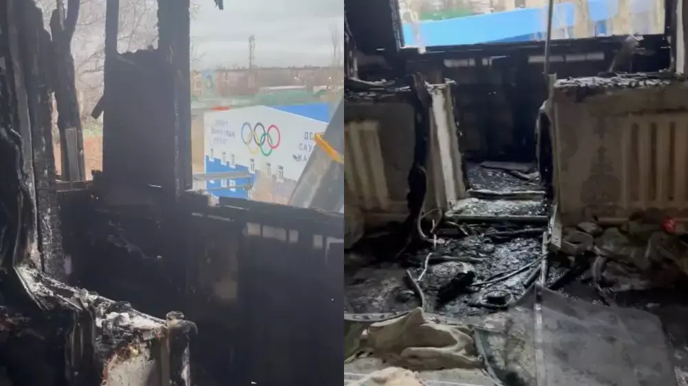 Пожар в новогоднюю ночь в Таразе: полиция завела уголовное дело