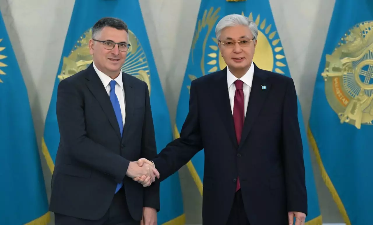 Токаев принял министра иностранных дел Израиля