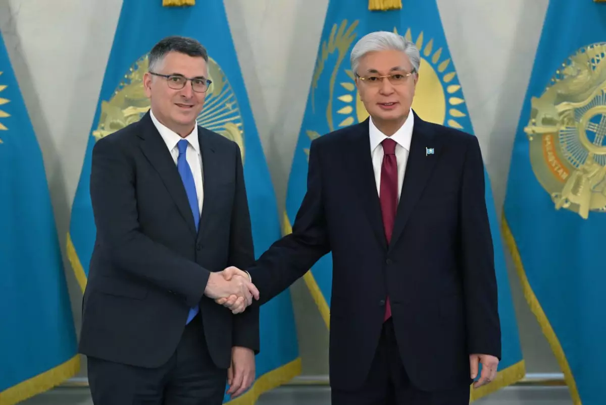 Токаев принял министра иностранных дел Израиля