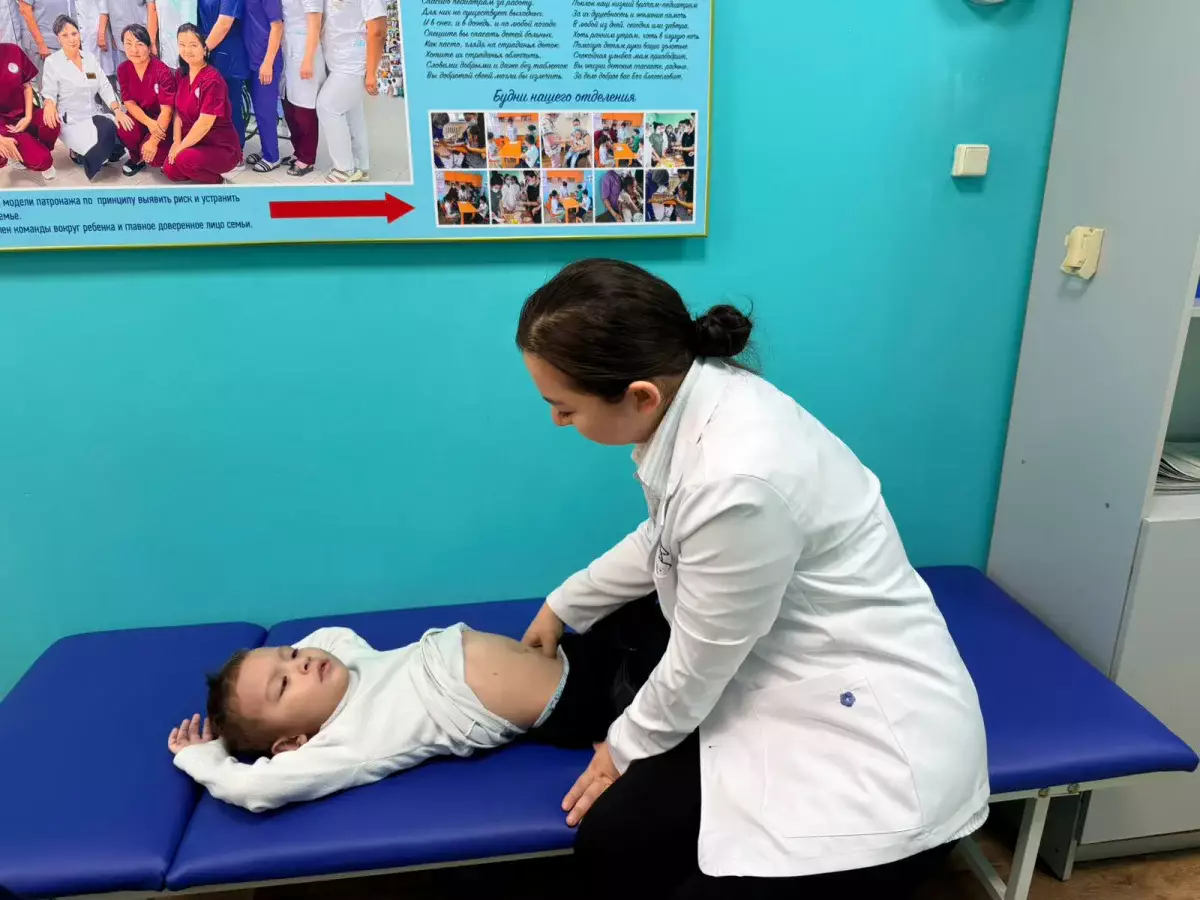 Алматыдағы №11 Қалалық емханадағы Ашық есік күні: балалар денсаулығына үлес және орнықты даму