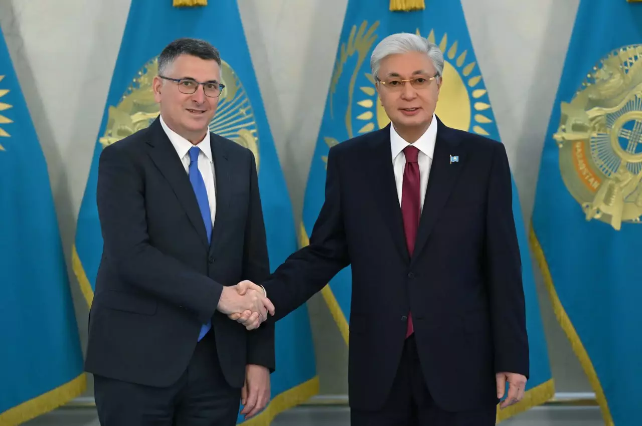 Тоқаев Израильдің сыртқы істер министрін қабылдады