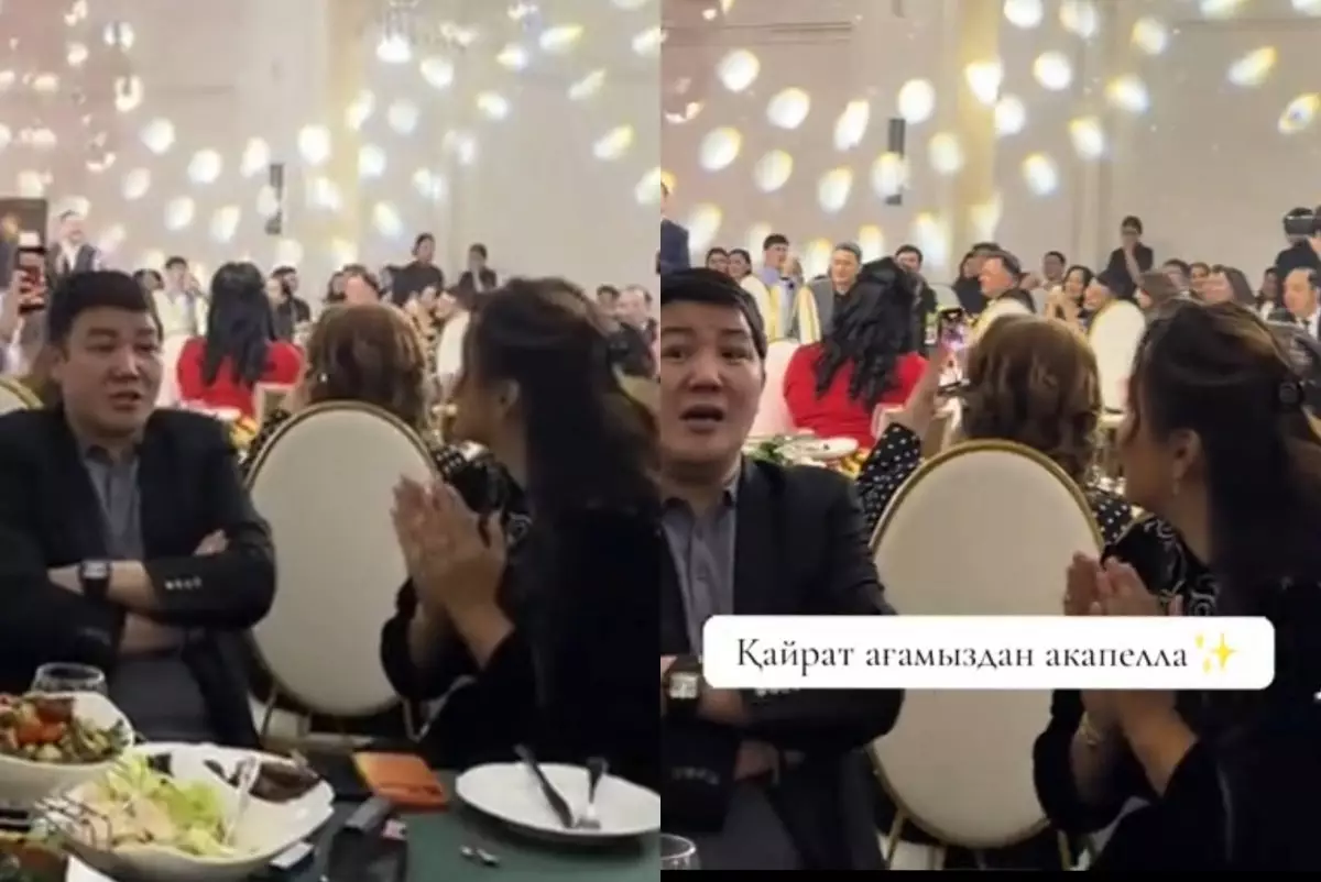 «Бостандыққа шыққандай отыр»: Тұрсынбек Қабатов тоқалымен бірге көзге түсті (ВИДЕО)