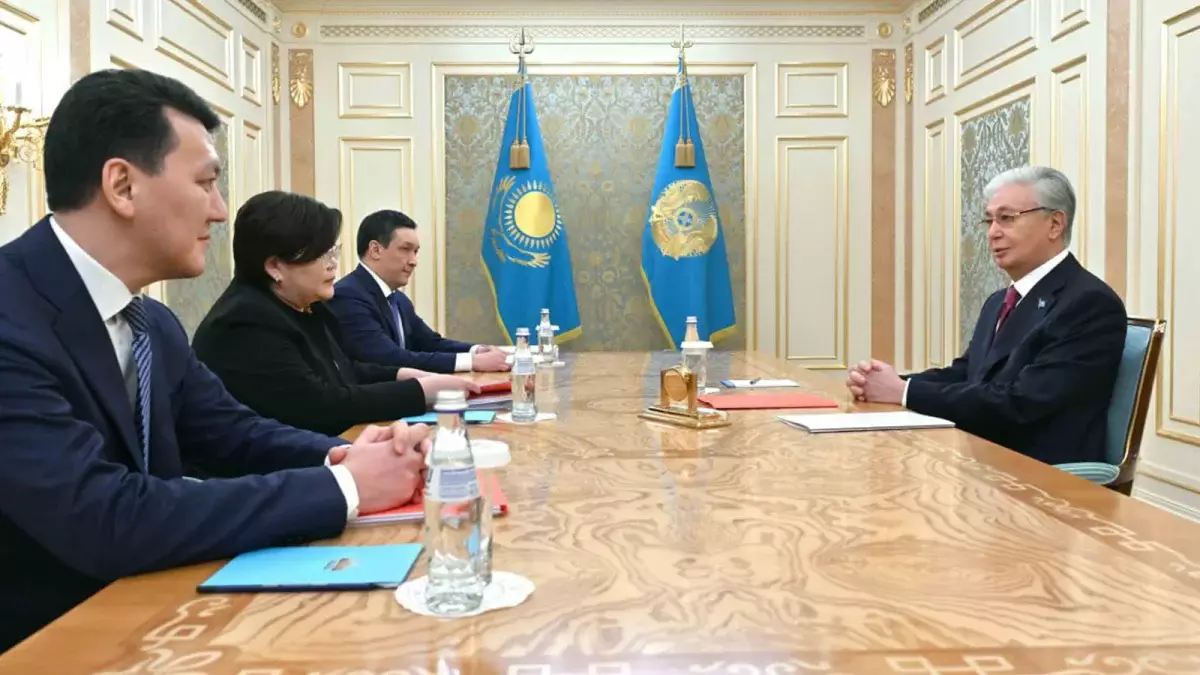 «Барлық отырыс тікелей эфирде өтеді»: Тоқаев Әзімованы қабылдады