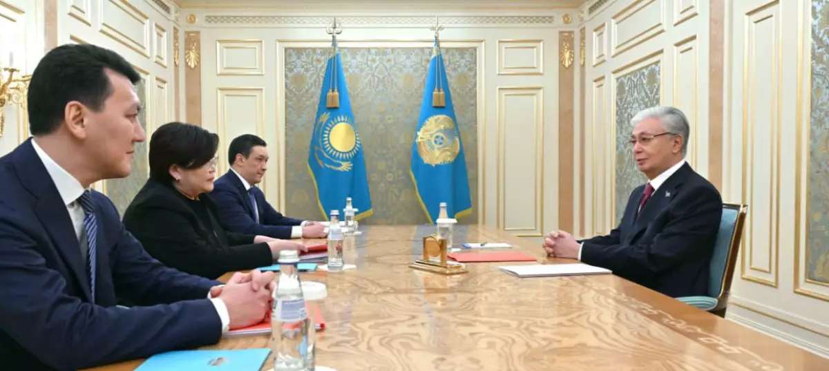 Тоқаев Конституциялық комиссияның төрағасын қабылдады