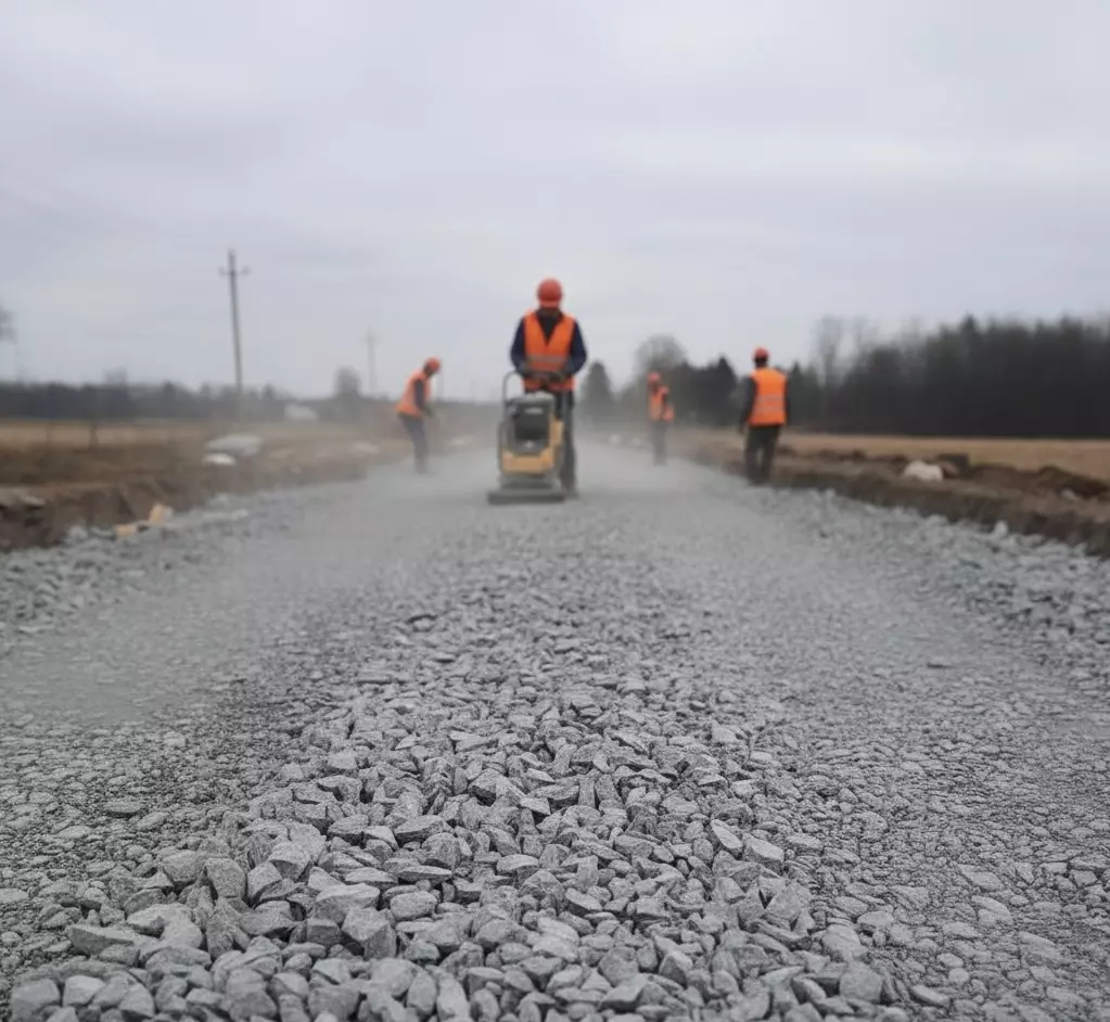 Қазақстанда шағын ауылдар арасына жол салу үшін асфальт орнына қиыршық тас төселмек