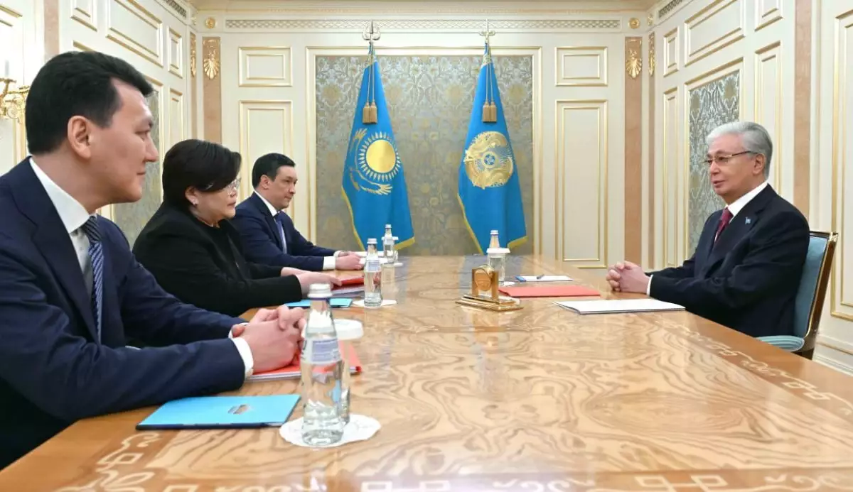 Тоқаев Конституциялық комиссияның төрағасын қабылдады