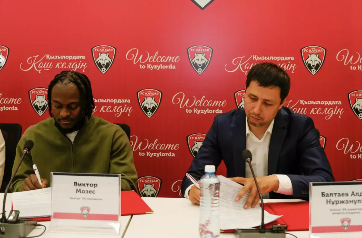 Қызылорданың «Қайсар» клубында ойнайтын нигериялық футболшы айына 8 млн теңге алады