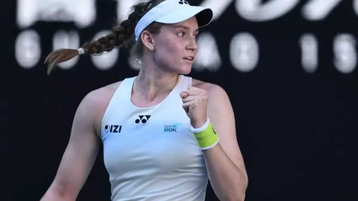 Елена Рыбакина сотворила сенсацию и пробилась в полуфинал Australian Open