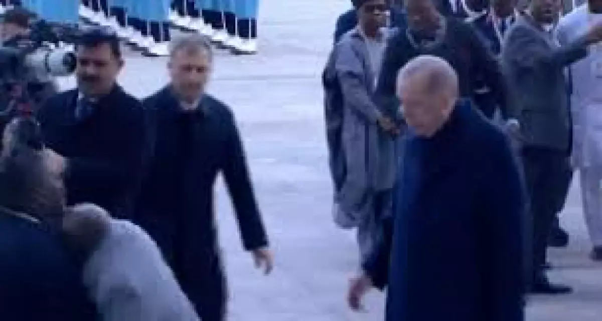 Ердоғанның алдына барған шетелдік президент құлап түскен (ВИДЕО)