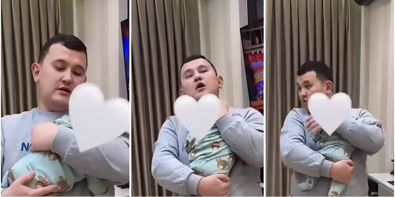 «Еміренсе сүт шығып кетердей»: Елдостың ұлына деген махаббаты елді елжіретті