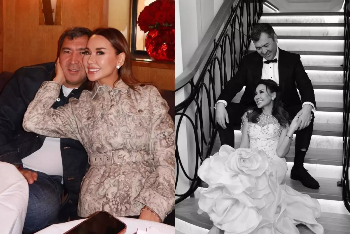 «Жүрегім менің!»: Динара Сәтжан күйеуіне махаббатқа толы жазба арнады (ФОТО)