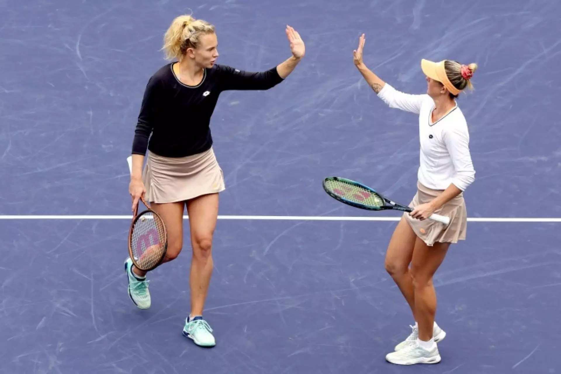 Казахстанка уничтожила фаворитов Australian Open  в 1\4 финала парного разряда