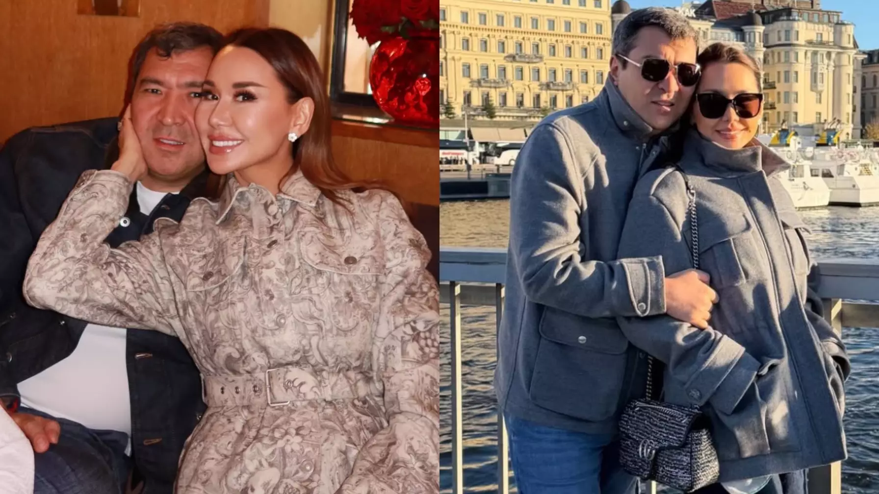 «Жүрегім, сүйемін сені!»: Динара Сәтжан күйеуіне өзінің сезімін білдірді (ФОТО)