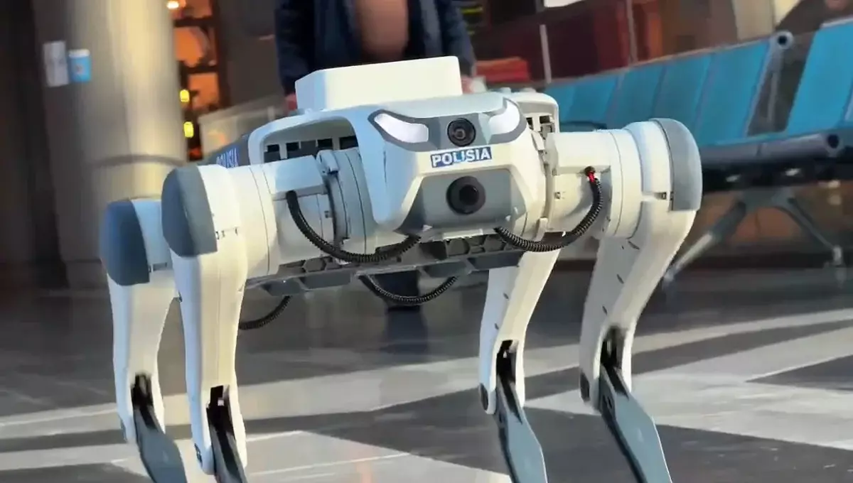 Астанада робот-ит қоғамдық орындарда қауіпсіздікті бақылайды