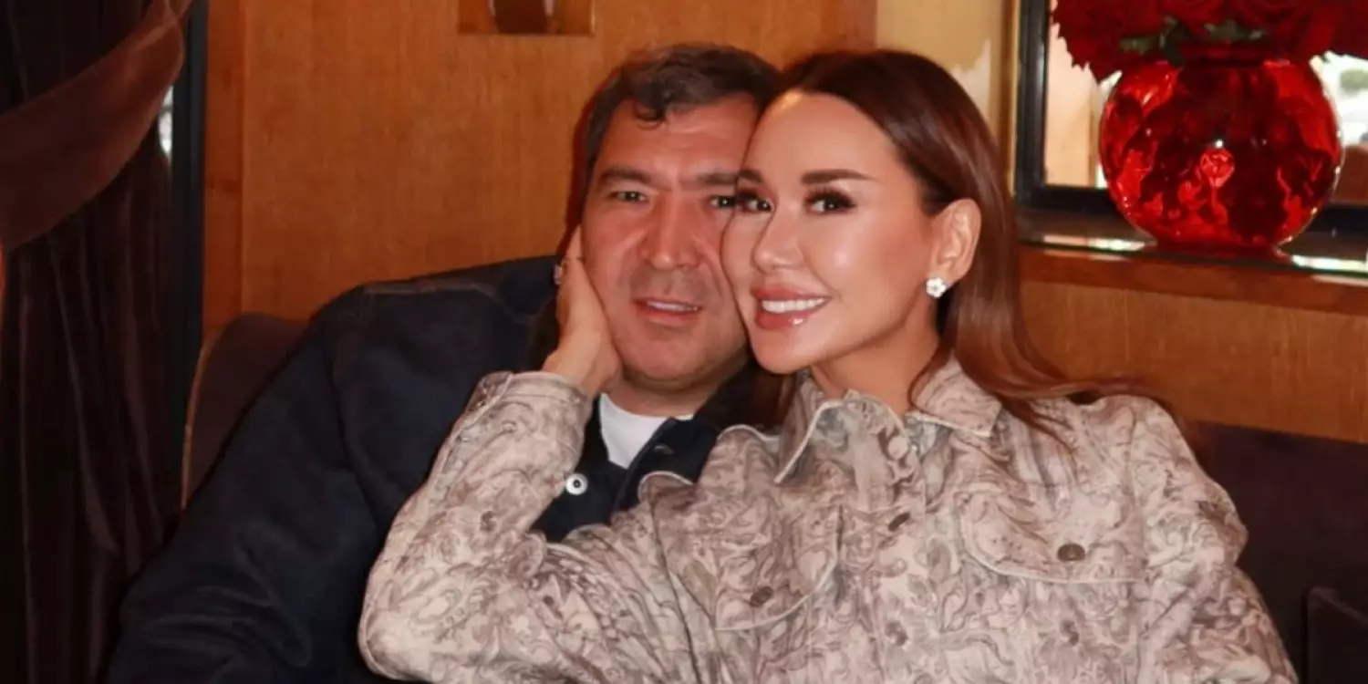 «Жүрегім менің»: Динара Сәтжан күйеуіне ерекше жазба арнады