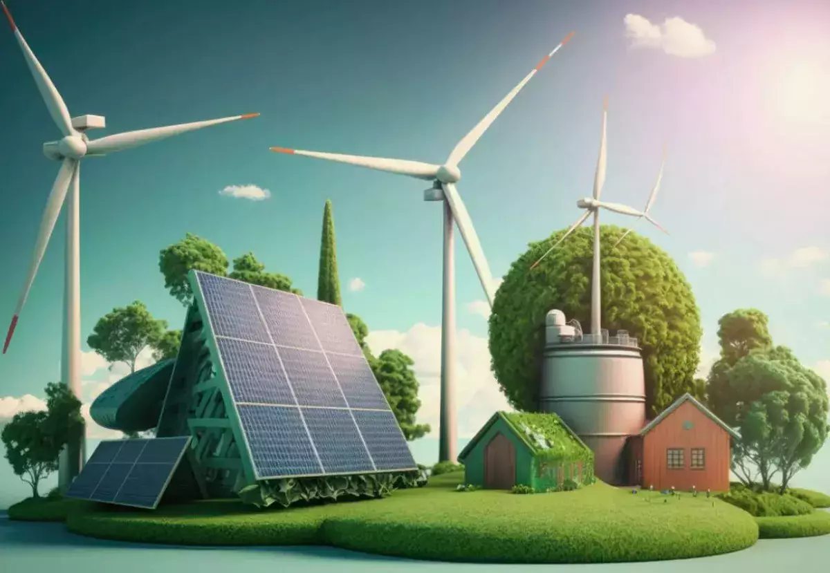 Казахстан построит четыре зеленые электростанции после COP29 в Баку.