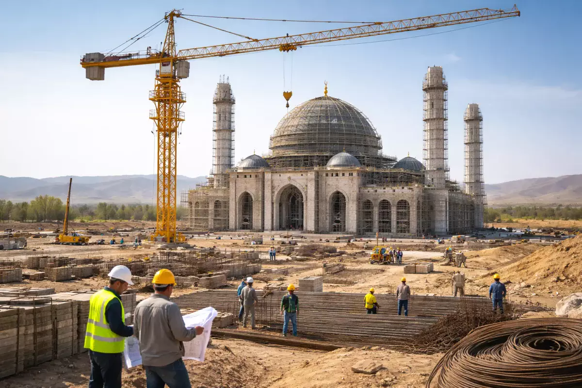 В Казахстане всплеск строительства мечетей с миллиардными затратами