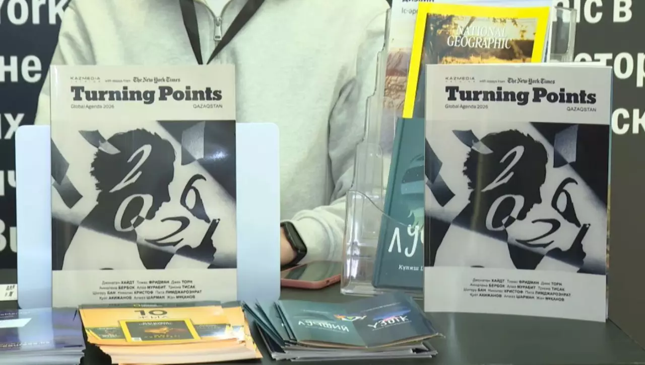 Turning Points Qazaqstan журналы жарық көрді