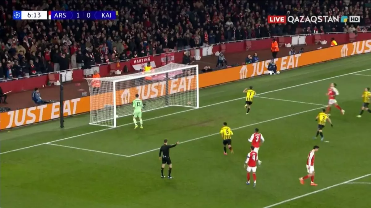 Есеп теңесті: «Қайрат» «Арсеналға» алғашқы голын соқты