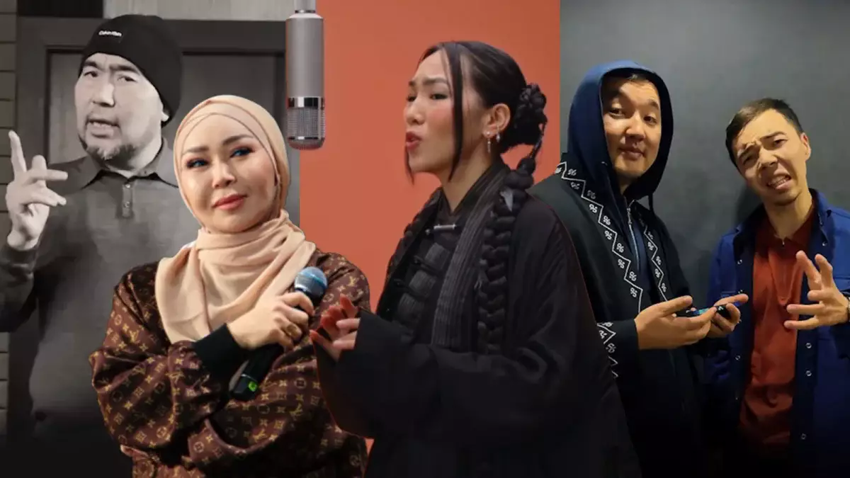 Бір тәулікте миллион қаралым: Балғынбек пен Айнұрдың жаңа айтысы желінің хитіне айналды (ВИДЕО)