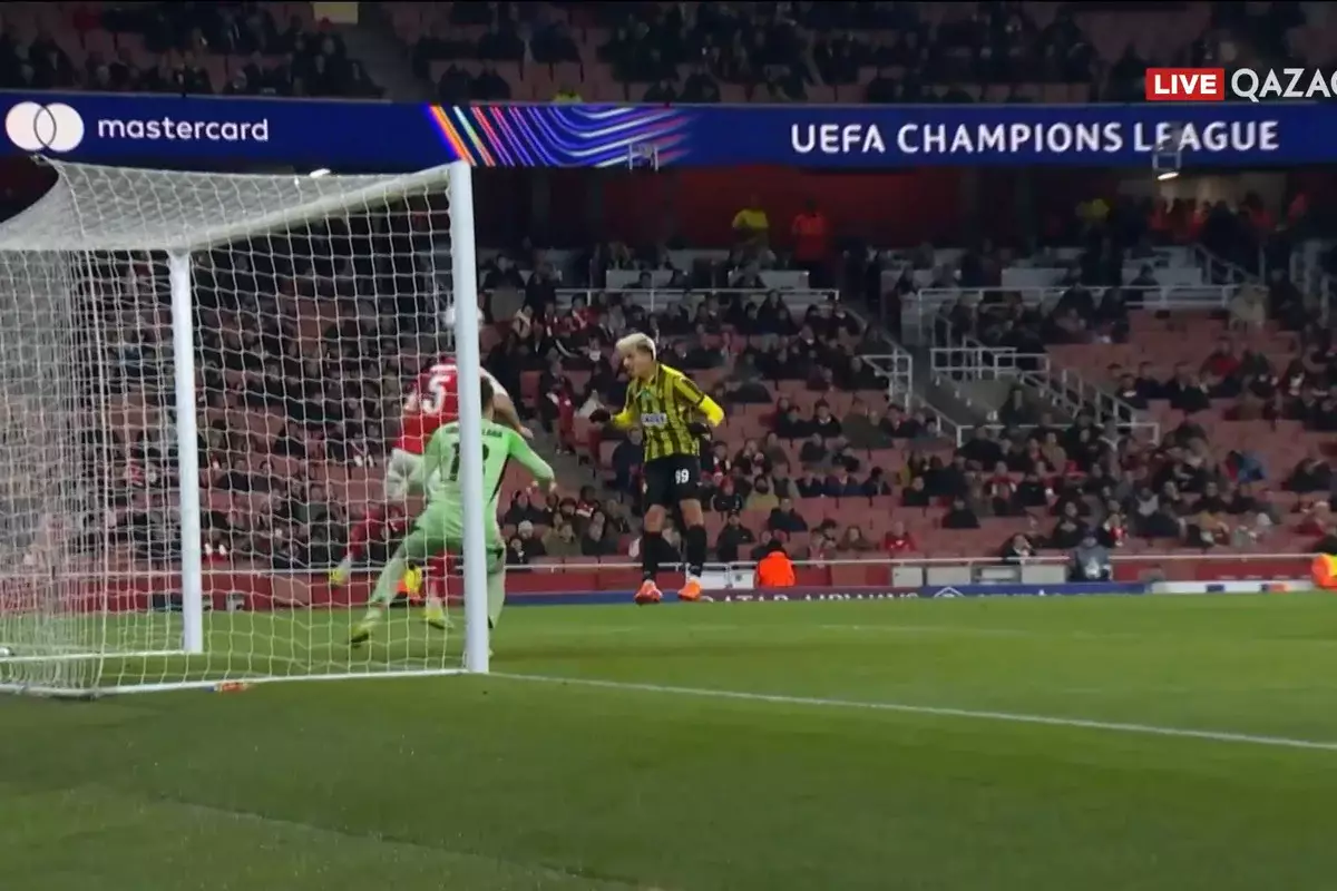 «Кайрат» – «Арсенал»: в Лондоне завершился матч Лиги чемпионов УЕФА