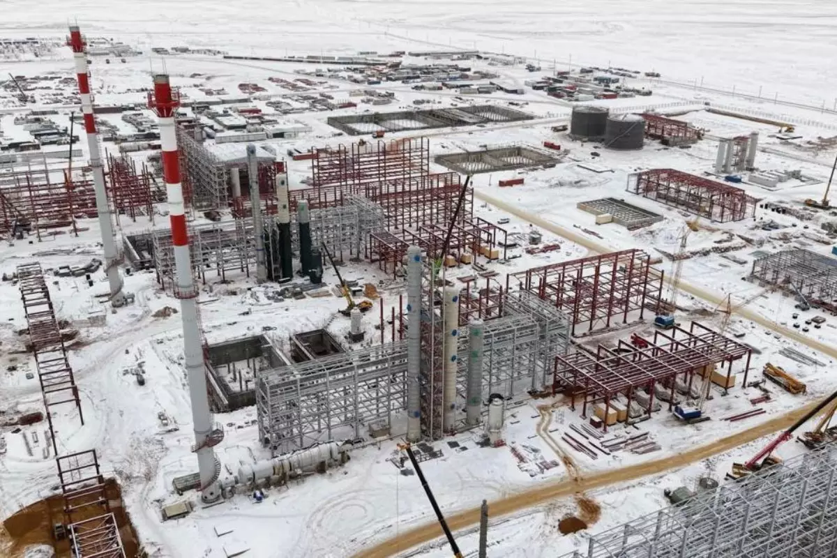 «Самрук-Қазына» держит строительство ГПЗ на Кашагане под строгим контролем
