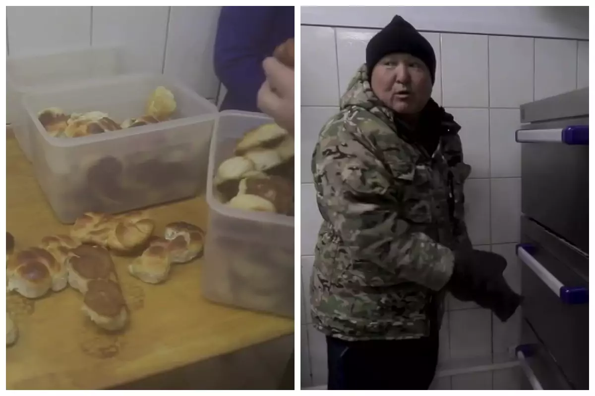 "Өз балаңызға беріп көріңіз": Қырғызстанда оқушыларға берілетін бұзылған тамақты шенеуніктерге жегізген