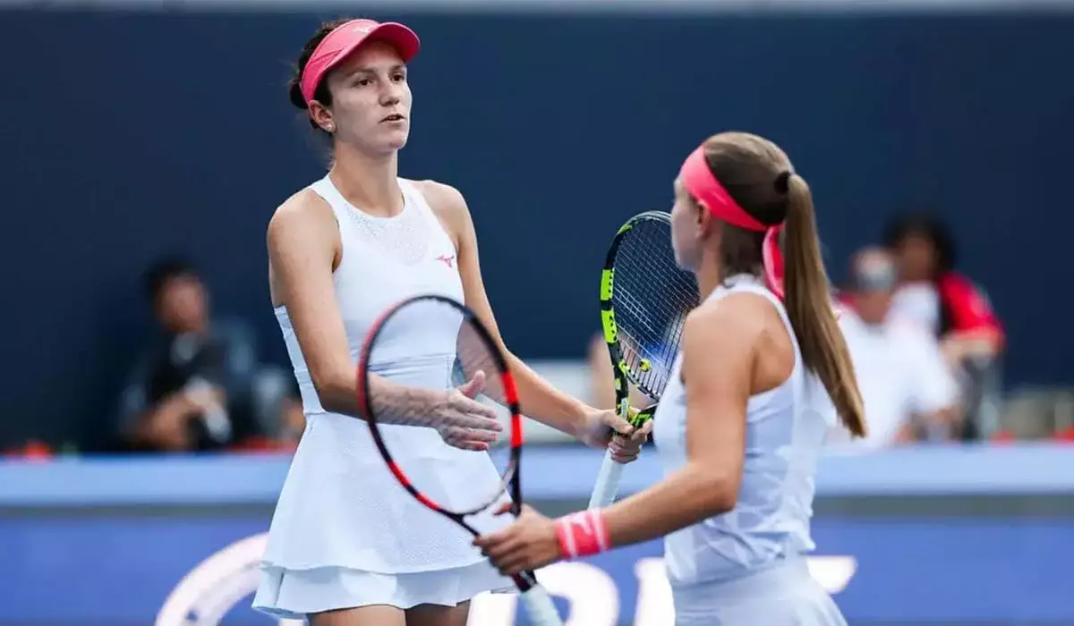 Анна Данилина вышла в финал Australian Open в парном разряде