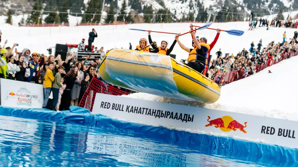 Red Bull Jump & Freeze 2026 вновь соберёт экстремалов и зрителей на Шымбулаке