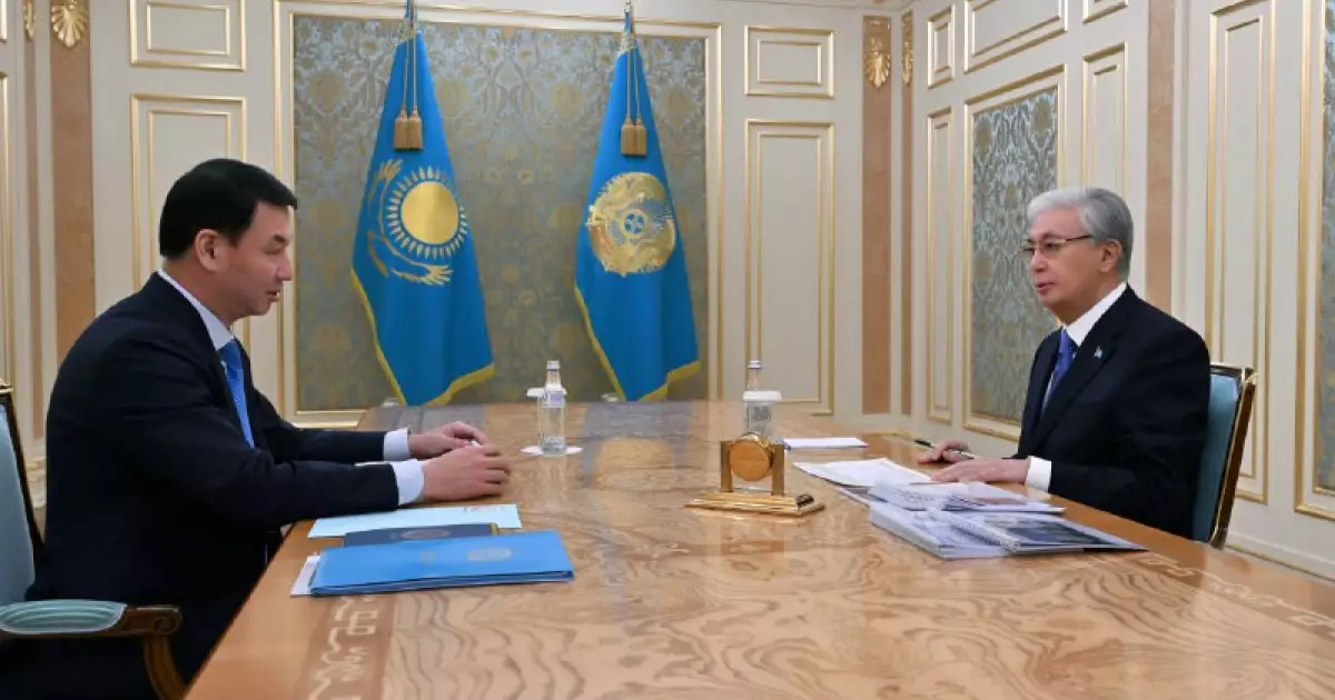  Президент Алматы қаласының әкімін қабылдады 