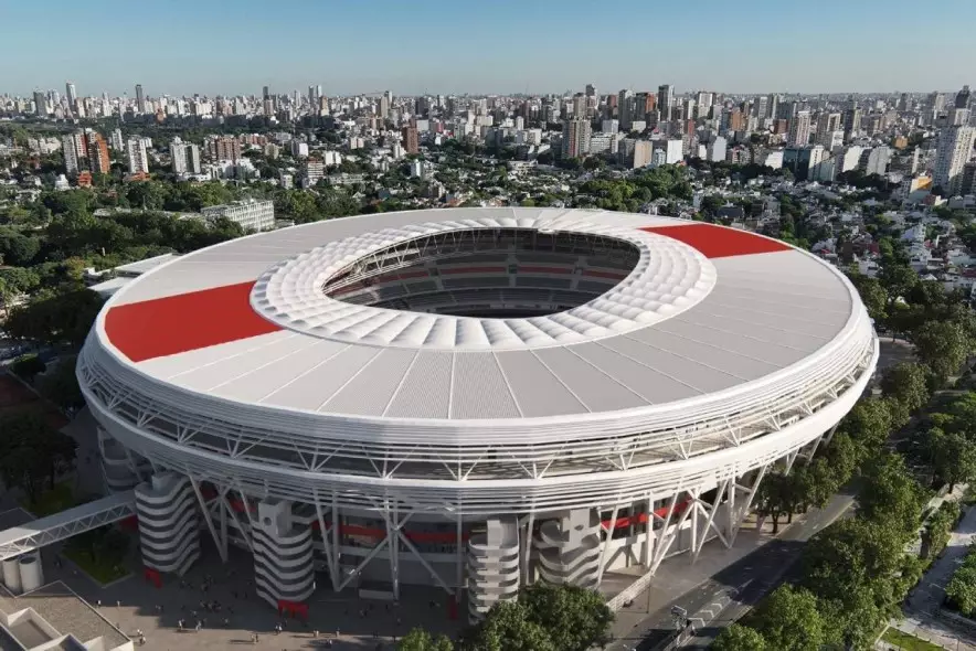 В Аргентине построят второй по вместимости футбольный стадион в мире