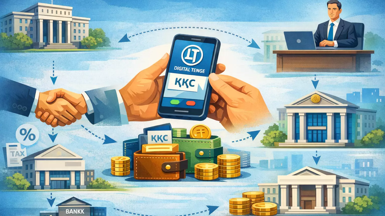 Мемлекеттік сатып алуда цифрлық теңге сынақтан өтеді