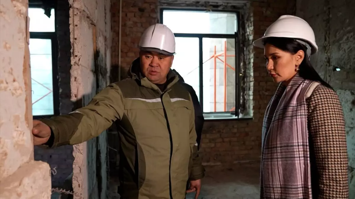 Эксклюзивные кадры: как реконструируют акимат Алмалинского района в Алматы