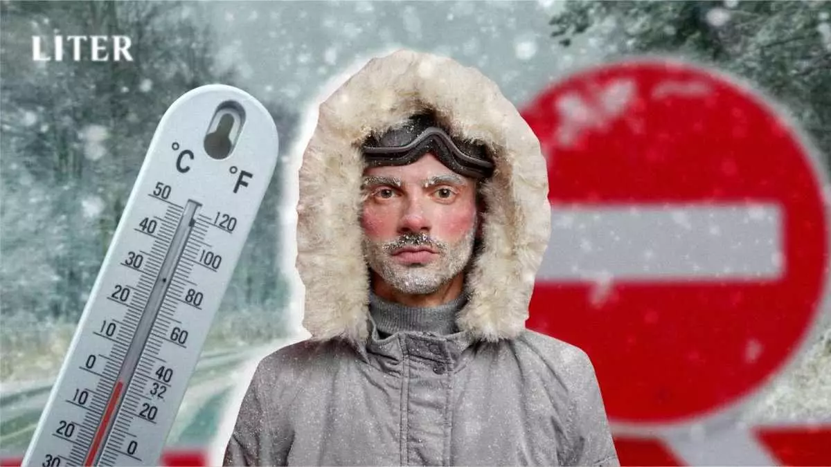 Метели, туман и ветер: штормовое предупреждение объявили на большей части Казахстана