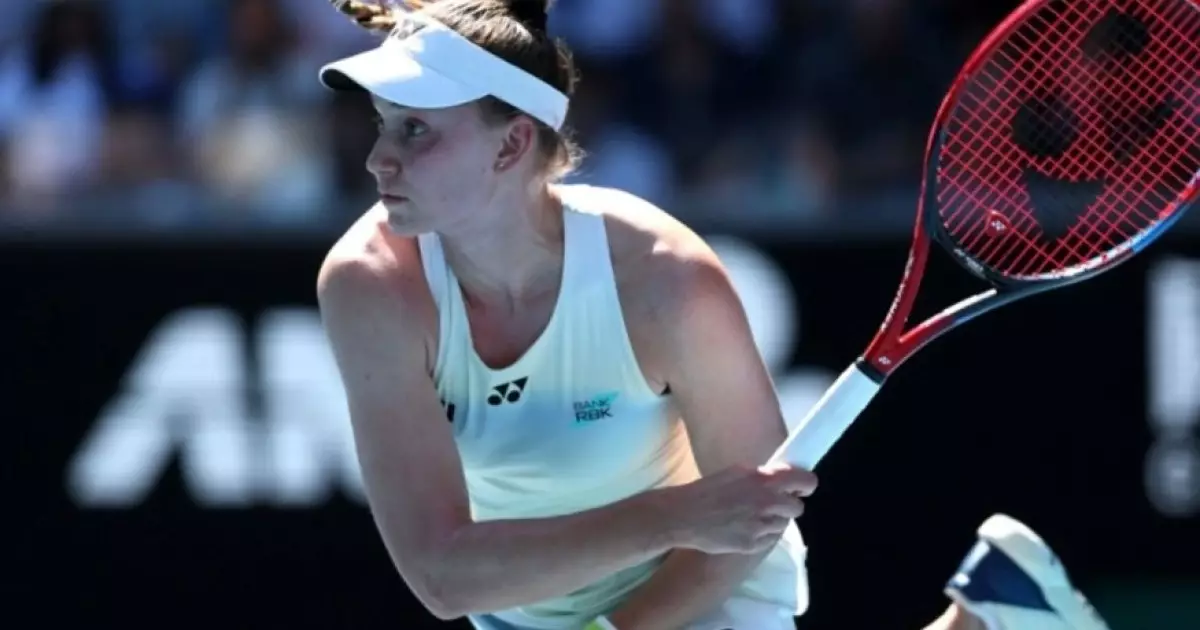  Елена Рыбакина Australian Open-2026 финалына шықты 