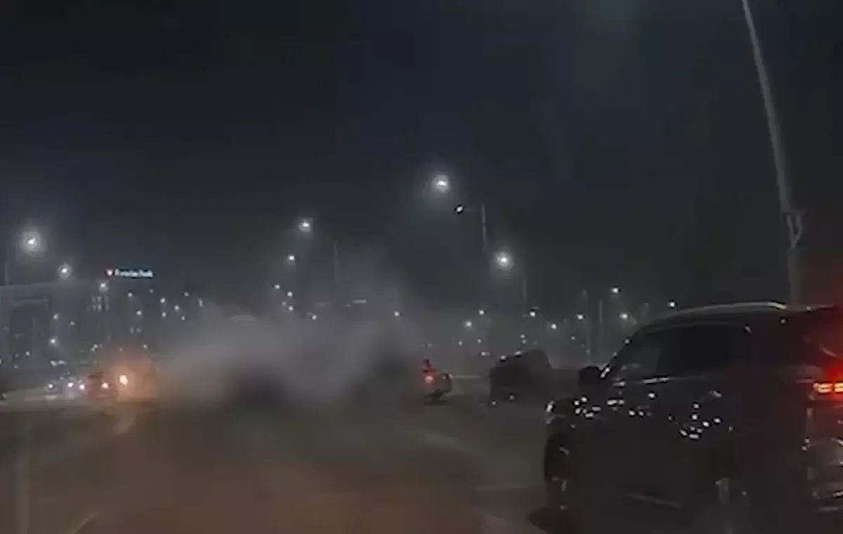 Тройное ДТП произошло на мосту в Астане: есть погибшие