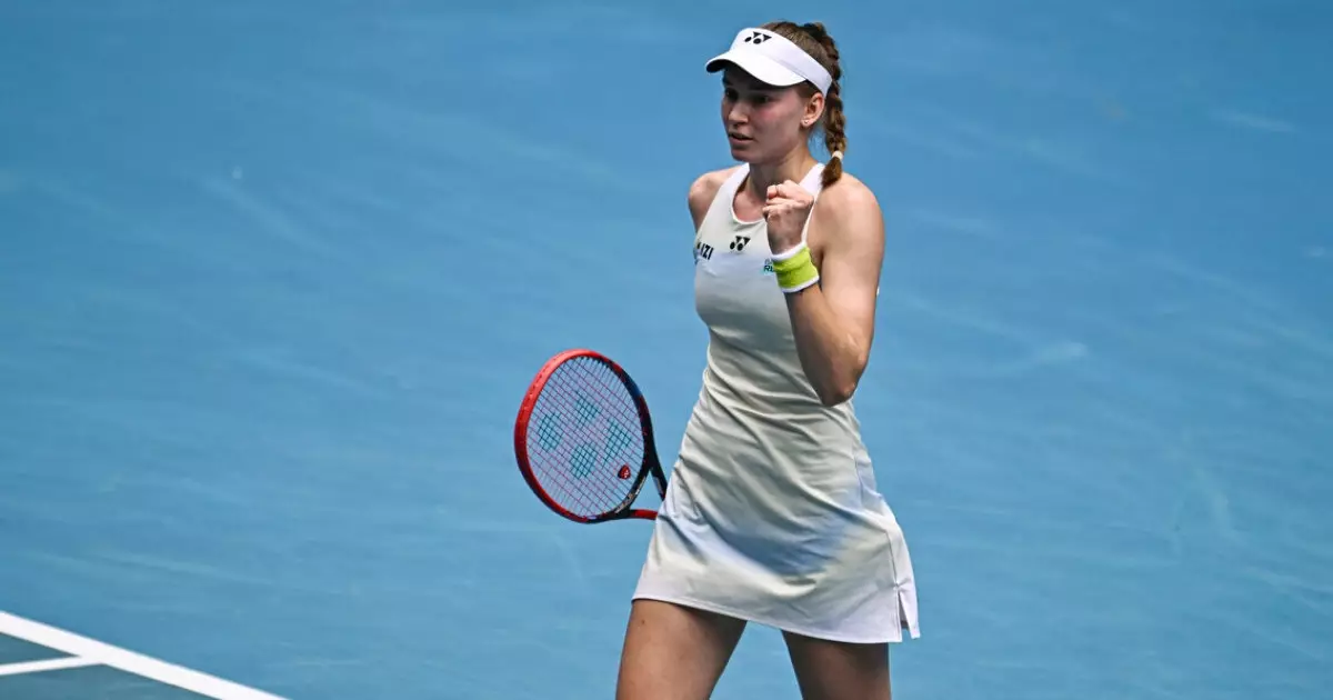  Елена Рыбакина Аустралия ашық чемпионатының финалына шықты 